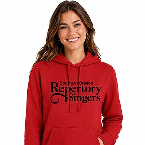 Rep Singers Branded Hoodie (RED)