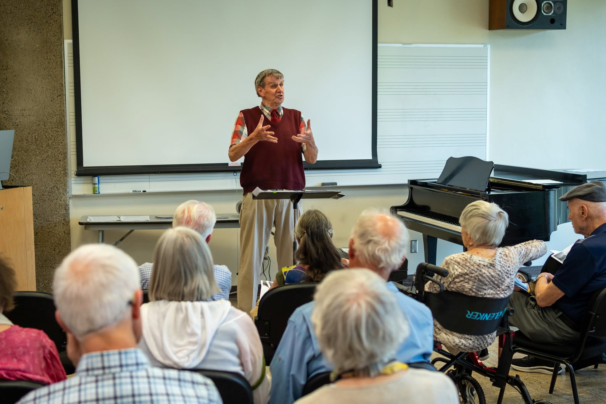 pre-concert lecture with Ed Wight