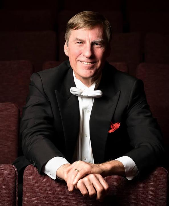 Dr. Paul French, Music Director of Southern Oregon Repertory Singers and Professor Emeritus of Choral Studies at Southern Oregon University