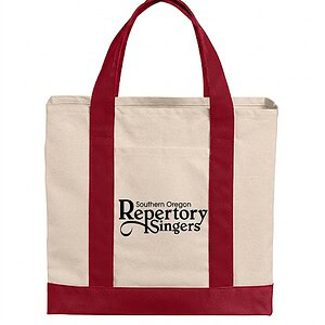 Rep Singers Branded Canvas Tote Bag (RED)