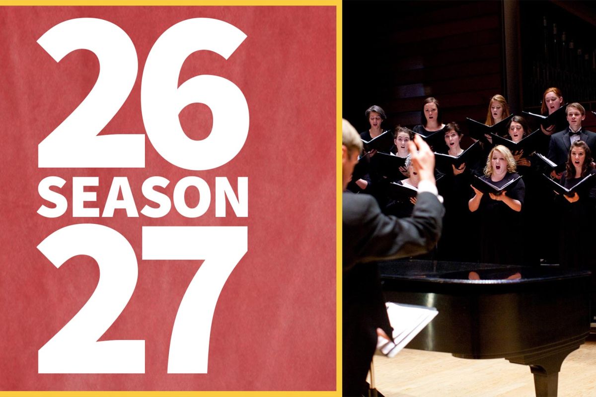 2026-2027 season choral concert