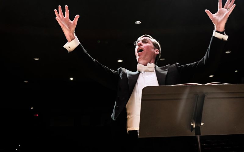 Paul French has been conducting the Rep Singers for 35 years and looks forward to the group’s celebratory 40th season in 2025-26